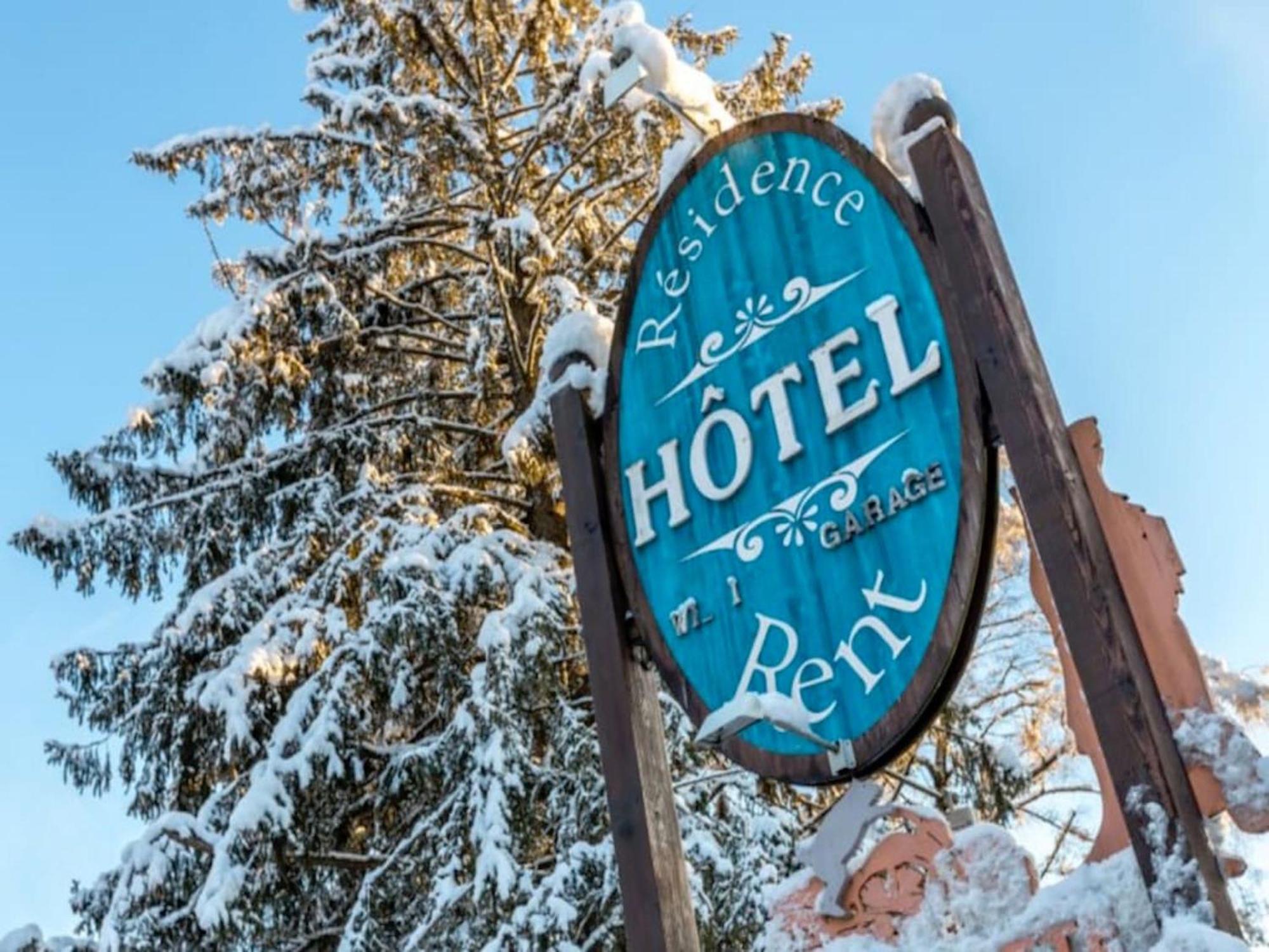 Residence Hotel Rent - Megeve Centre Buitenkant foto